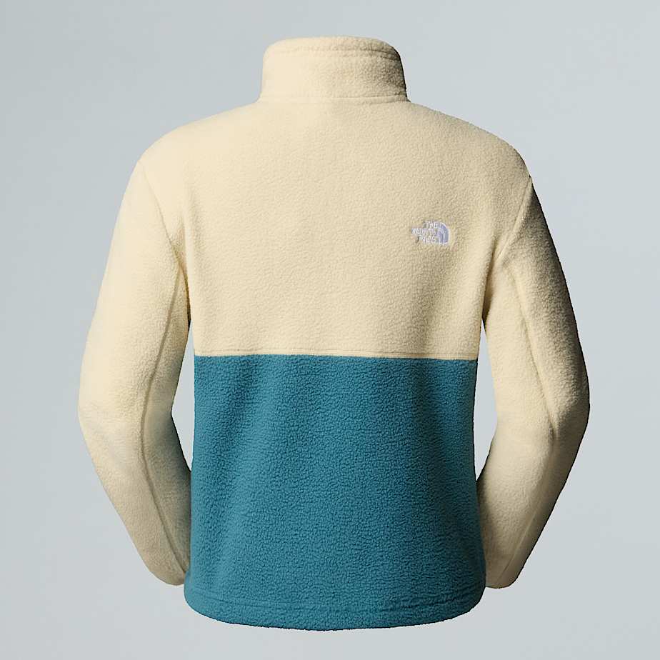 W Yumiori 1/4 Zip Granite Grey/Frost Grey