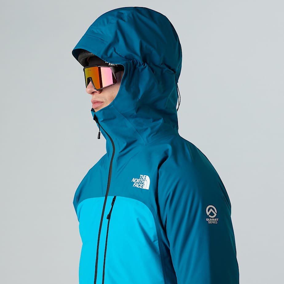 Summit Casaval Hybrid Midlayerhoodie voor heren TNF Dusk Blue ALT5