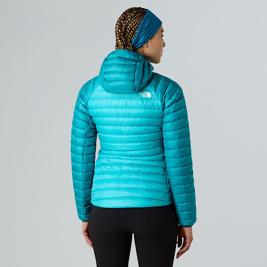 Womens Bettaforca Hooded Down Jacket TNF ALT2