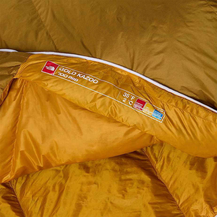 Gold Kazoo Sleeping Bag Eco TNF ALT3