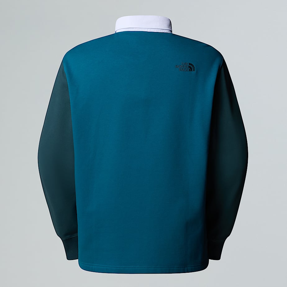 Colourblock Relaxed Rugby Shirt M - 7