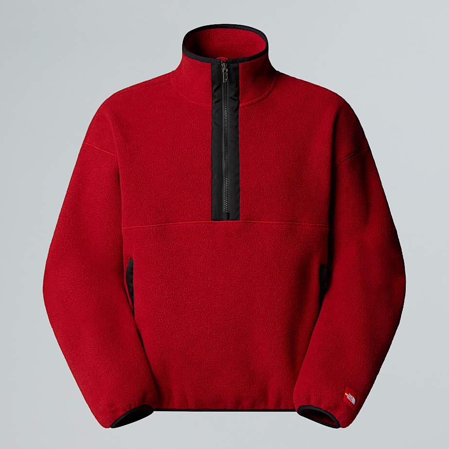 Unisex Red Box 1/2 Zip Fleece - 12