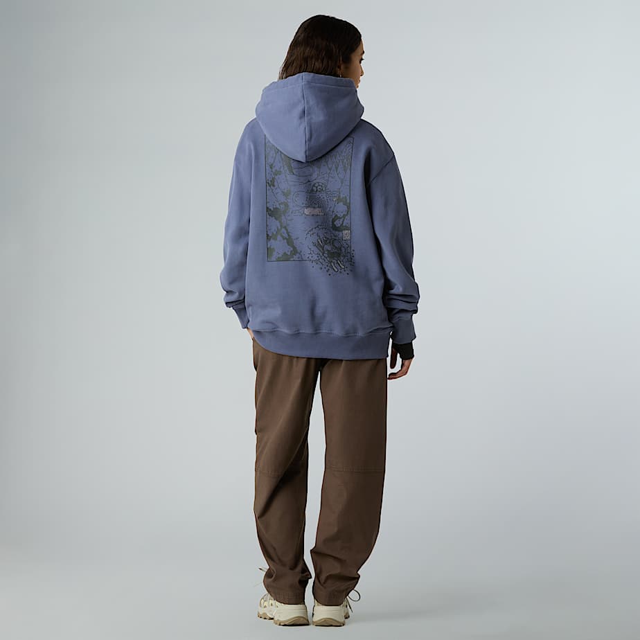 Unisex Powder Days Relaxed Graphic Hoodie TNF ALT10
