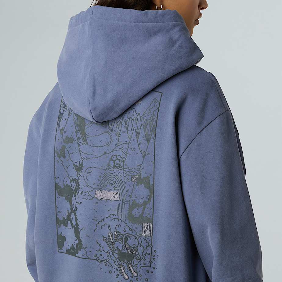Unisex Powder Days Relaxed Graphic Hoodie - 13