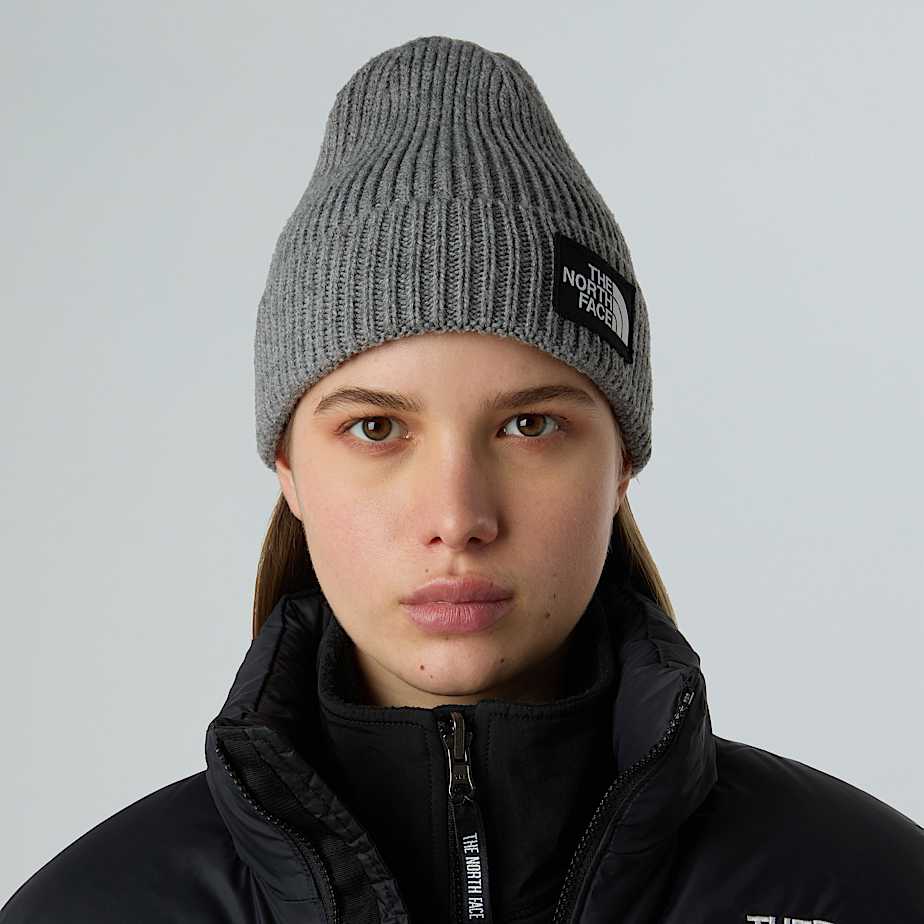 TNF Logo Box Beanie mit Umschlag - 2