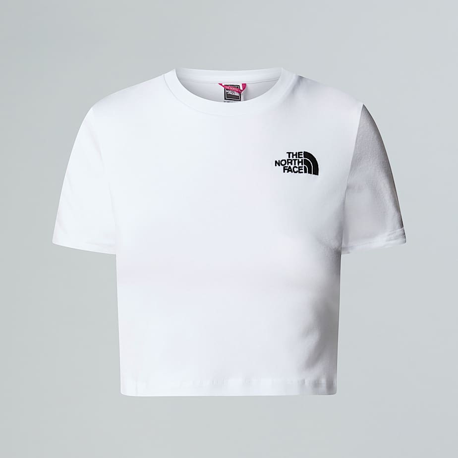 Cropped T-shirt voor dames - 2