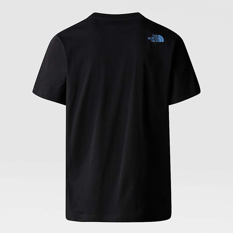 Tshirt Mountain Line da uomo TNF ALT2