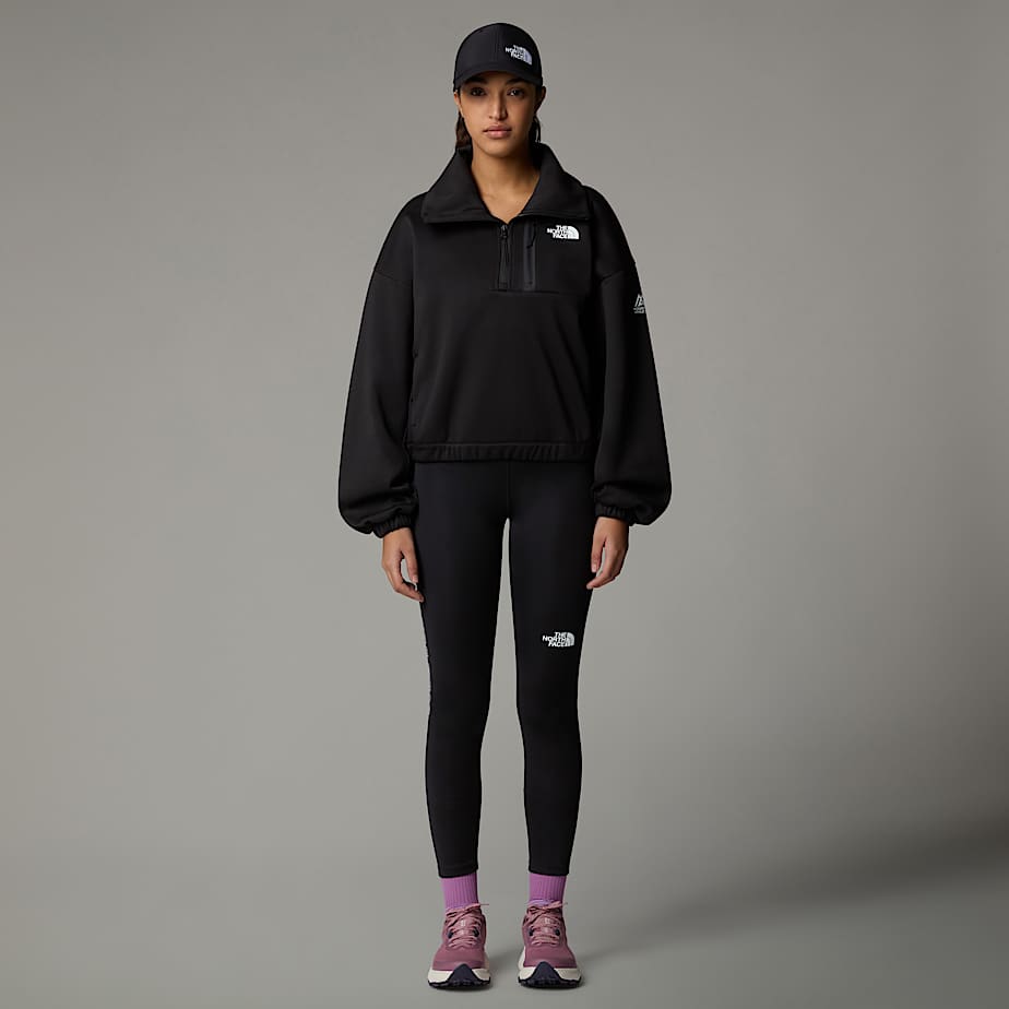 Mountain Athletics-fleece met kwartrits en trechterhals voor dames - 4