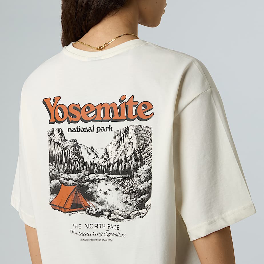 Vintage Postcard Relaxed TShirt Unisex TNF ALT11
