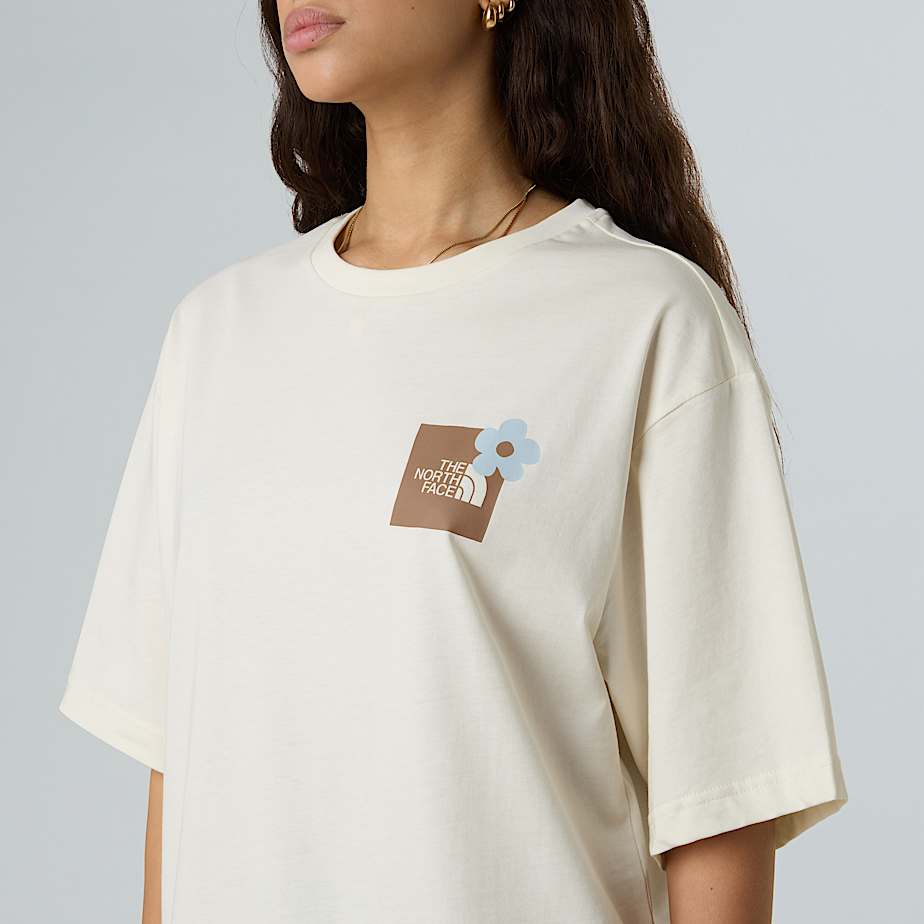 Flower Graphic Relaxed TShirt Unisex TNF ALT10