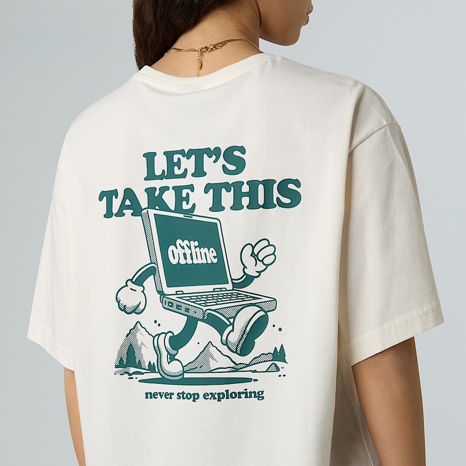 Explore relaxt geschnittenes T-Shirt in Unisex - 12