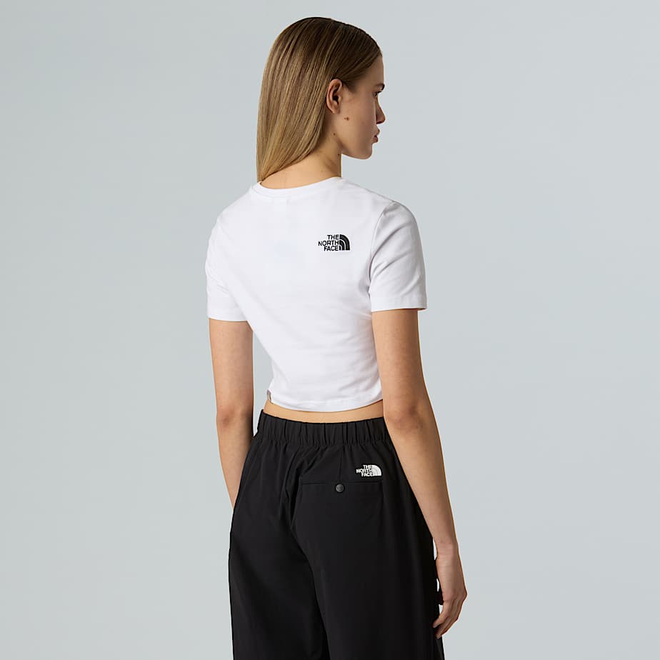 Cropped T-shirt voor dames - 5