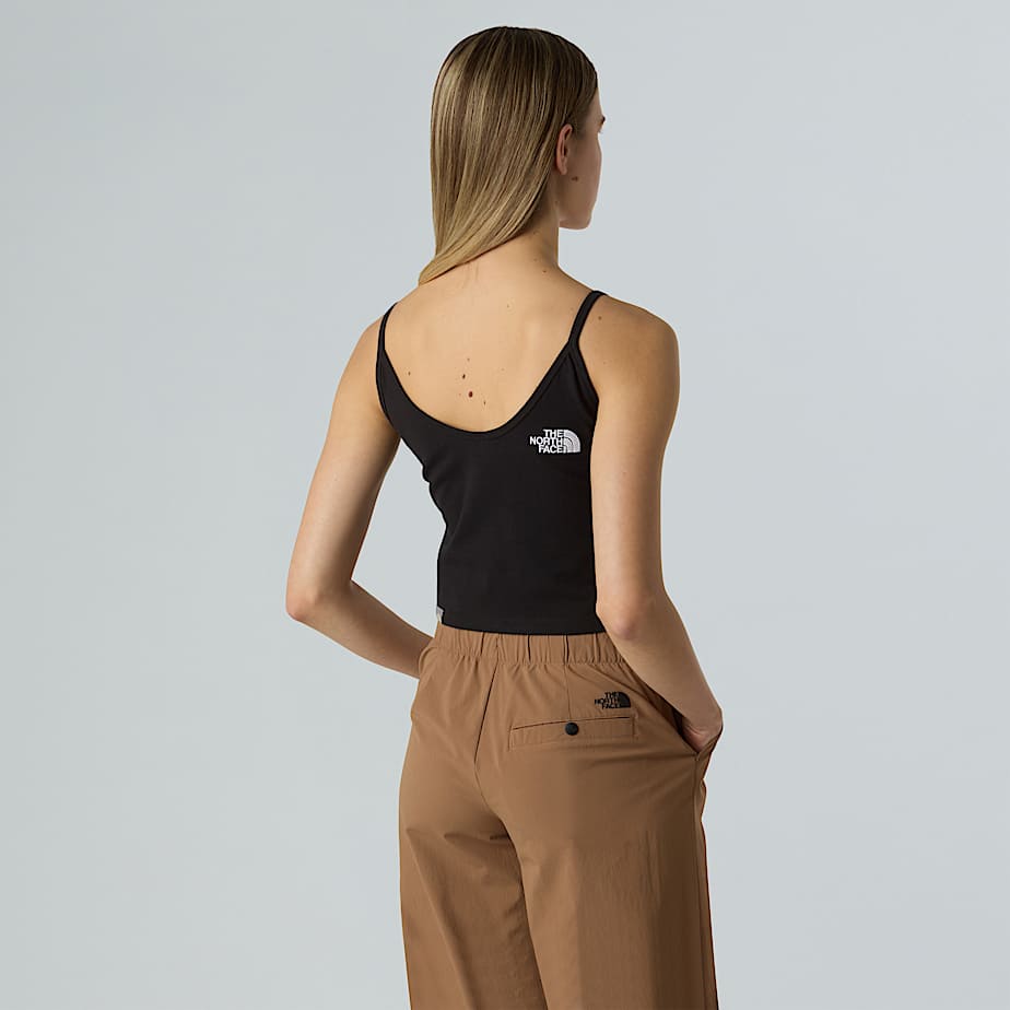 Cropped tanktop voor dames TNF ALT4
