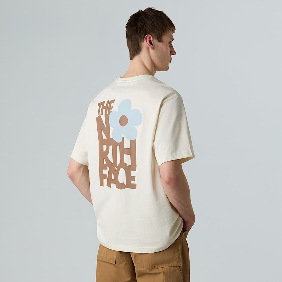 Flower Graphic Relaxed TShirt Unisex TNF ALT2