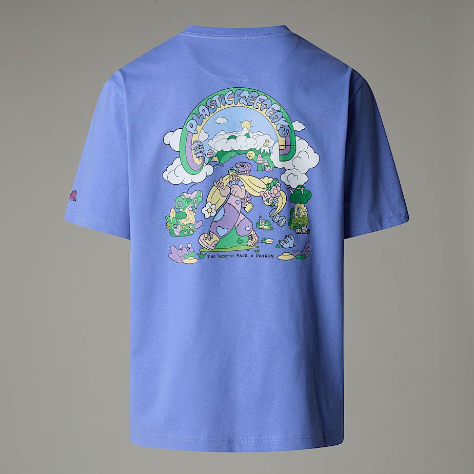 Tshirt unisex o kroju oversize Clean Trails TNF HERO