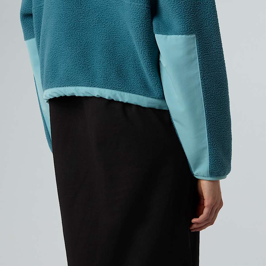 Giacca in pile Yumiori OffPeak con mezza cerniera da donna TNF ALT5