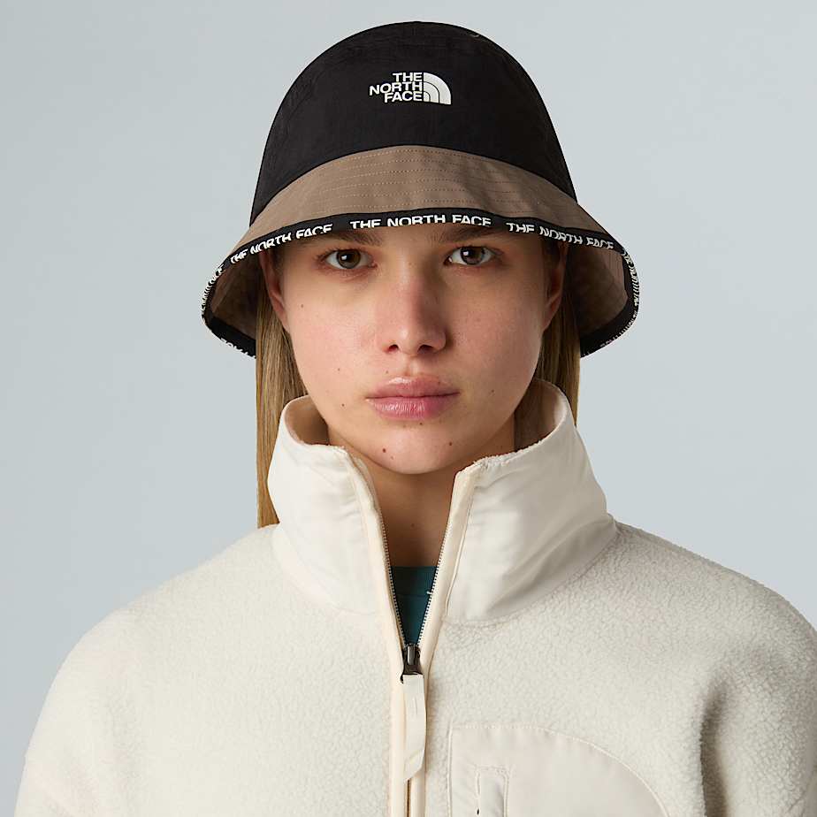 Cypress Bucket Hat TNF TNF BlackMocha Brown ALT12