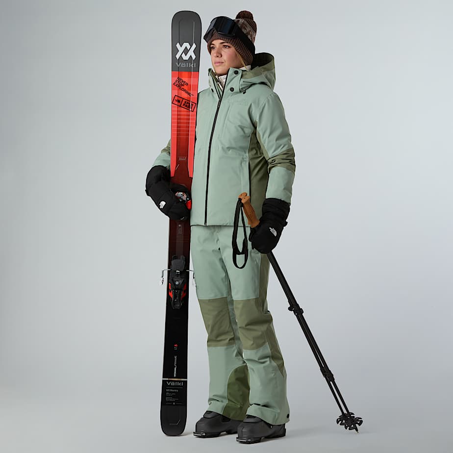 Womens Lenado Jacket TNF Slate MossBark Mist ALT8