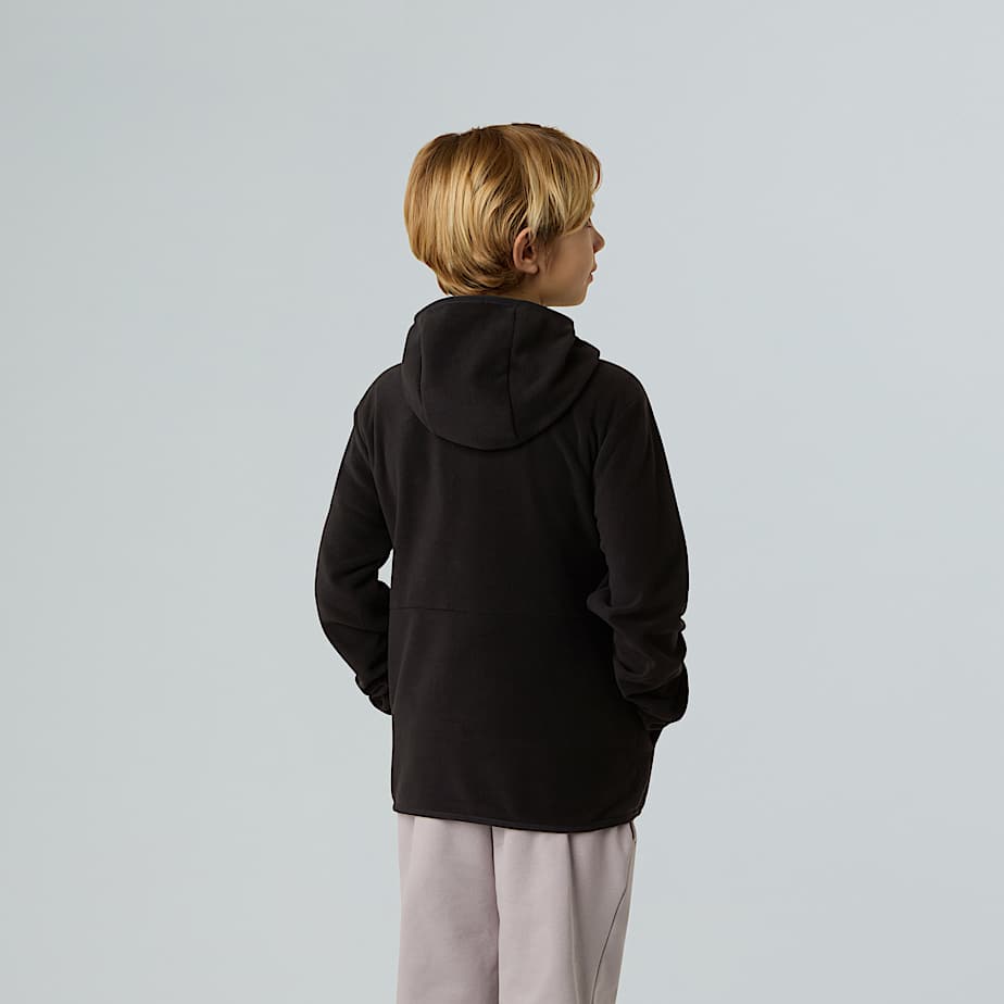 Teens Glacier Hooded Fleece Jacket TNF ALT2