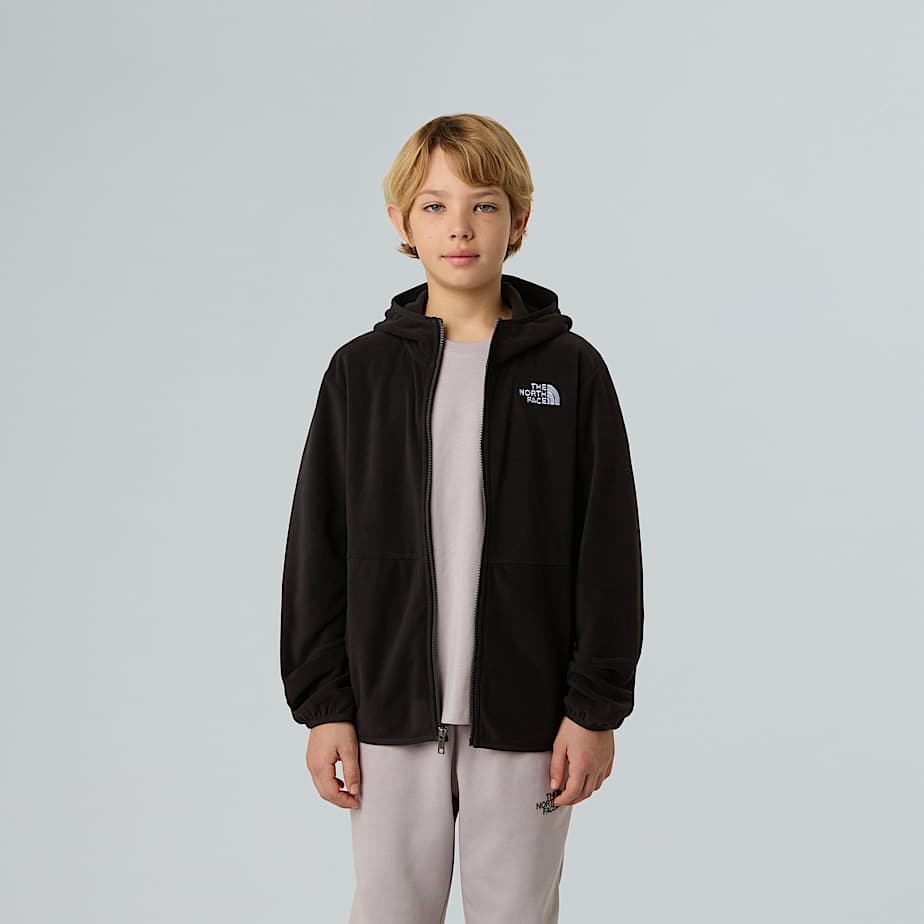 Teens Glacier Hooded Fleece Jacket TNF ALT3
