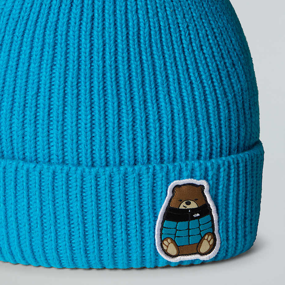Kids' TNF Logo Box Cuffed Beanie