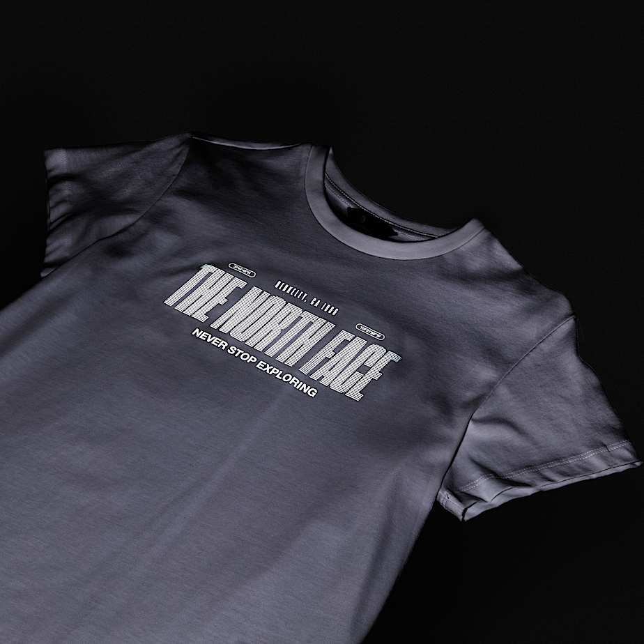 Tshirt Reflective Logo Relaxed da ragazzo TNF ALT15