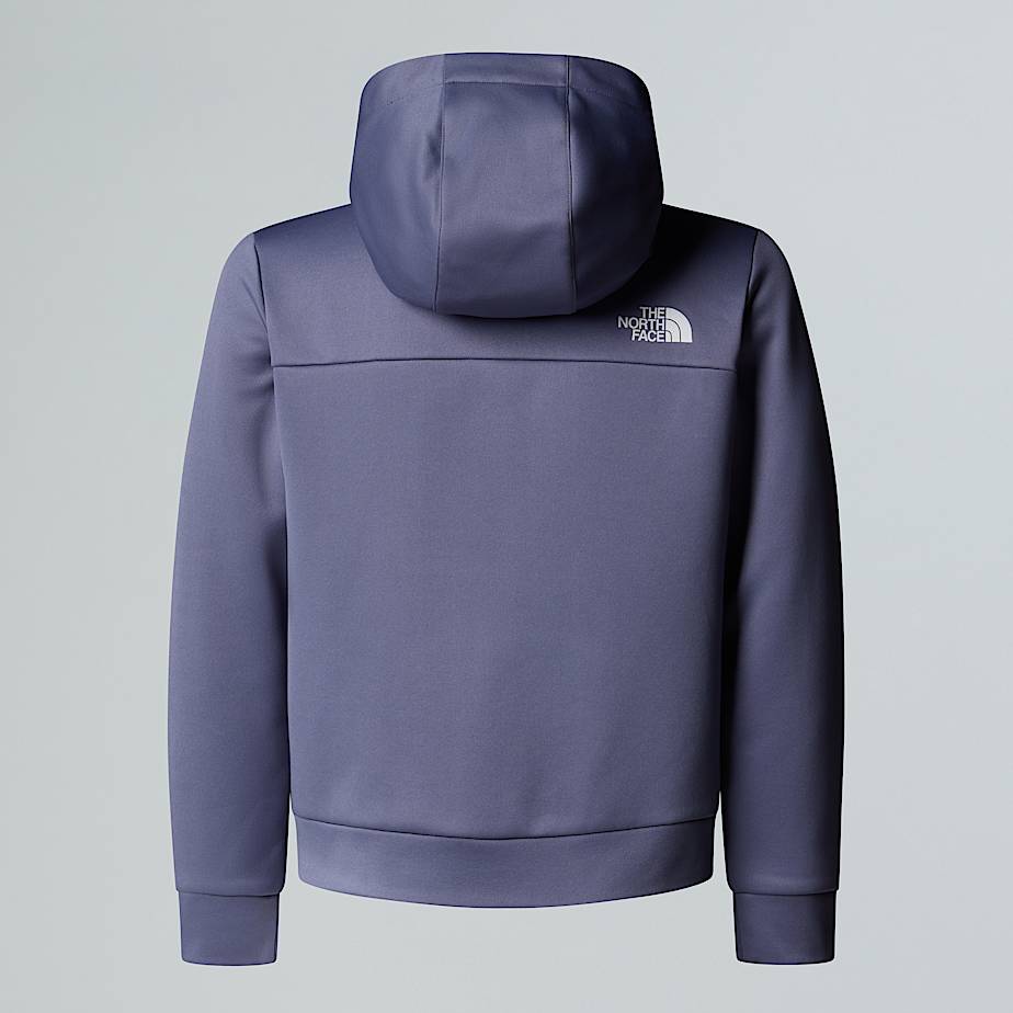 Felpa Reaxion con cappuccio e cerniera integrale da ragazzi TNF ALT21