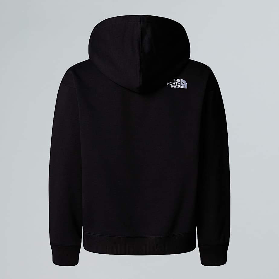 Camisola com capuz sobredimensionada Essential para adolescente TNF TNF Black ALT21