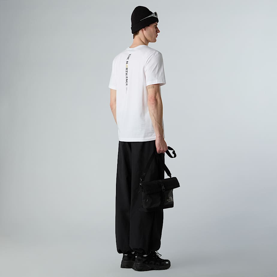 Mens Vertical Logo TShirt TNF ALT2