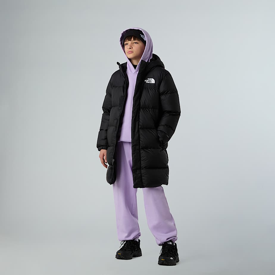 Nuptse Long Parka Junior TNF ALT1