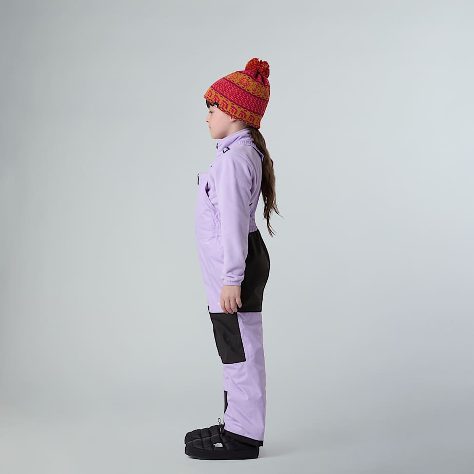 Kids Freedom Insulated Bib Trousers TNF Lite Lilac ALT2