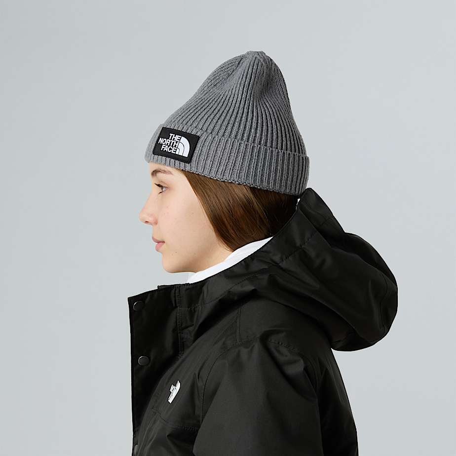 Berretto con risvolto TNF Logo Box da bambini - 4