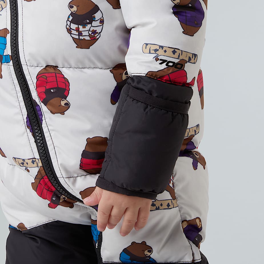 1996 Retro Nuptse Printed OnePiece Baby TNF ALT3