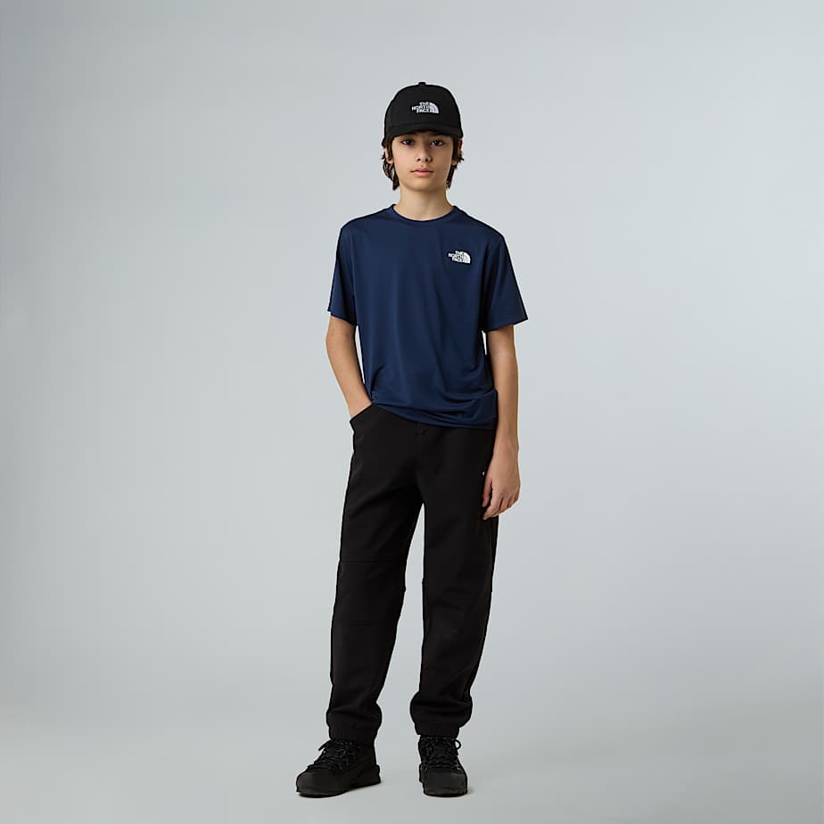 247Tshirt voor tieners TNF Summit Navy ALT5