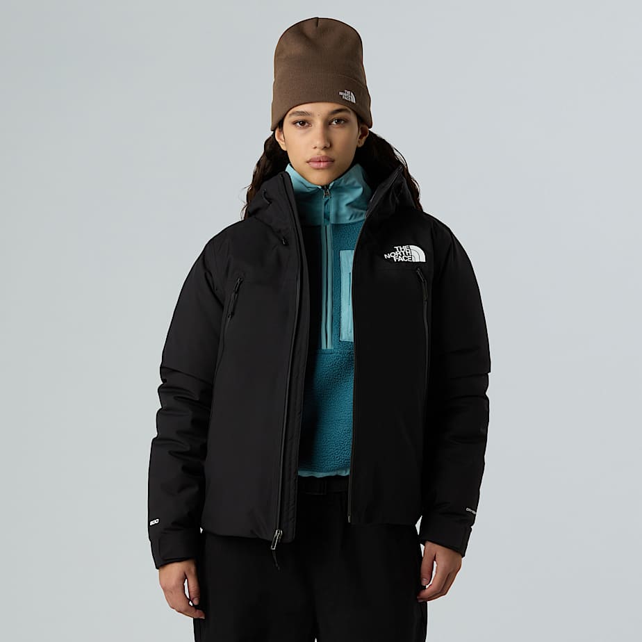 Mountain Range Down Hooded Jacket W TNF ALT3