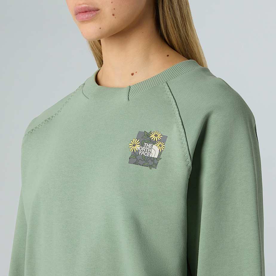 Connect Relaxed Graphic Sweatshirt W TNF ALT3