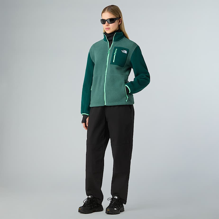 Yumiori Fleecejacke mit durchgehendem RV fr Damen TNF ALT1