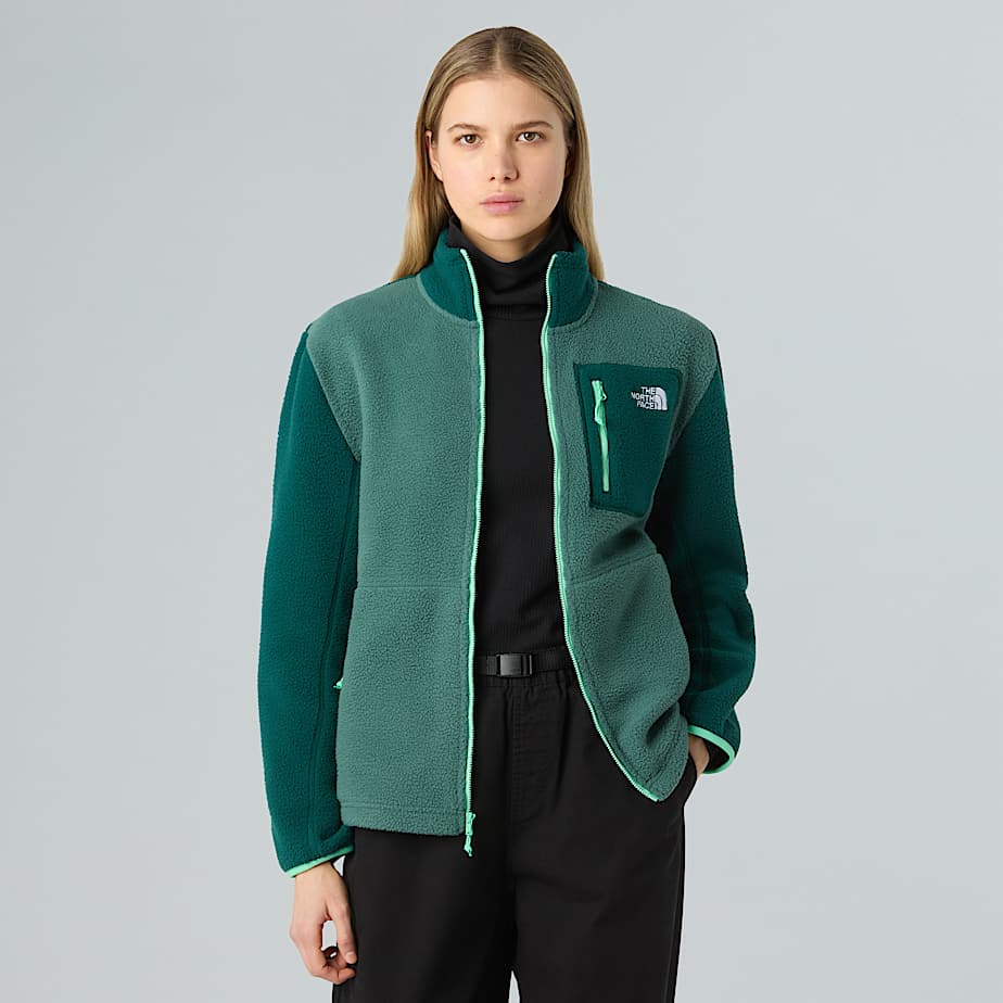 Yumiori Fleecejacke mit durchgehendem RV fr Damen TNF ALT3