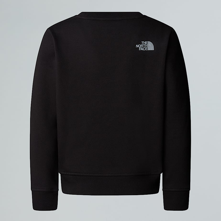 Girls' Reflective Logo Relaxed Sweatshirt - 2