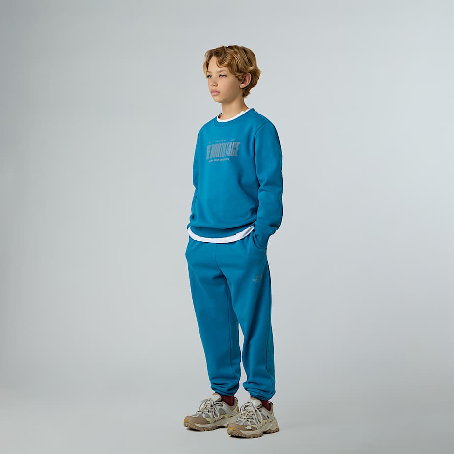 Reflective Logo Relaxed Sweatshirt Boy TNF ALT1
