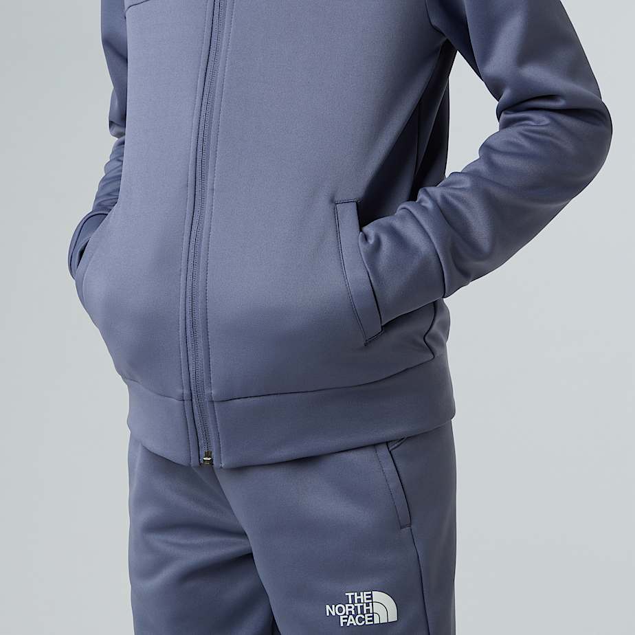 Felpa Reaxion con cappuccio e cerniera integrale da ragazzi TNF ALT5