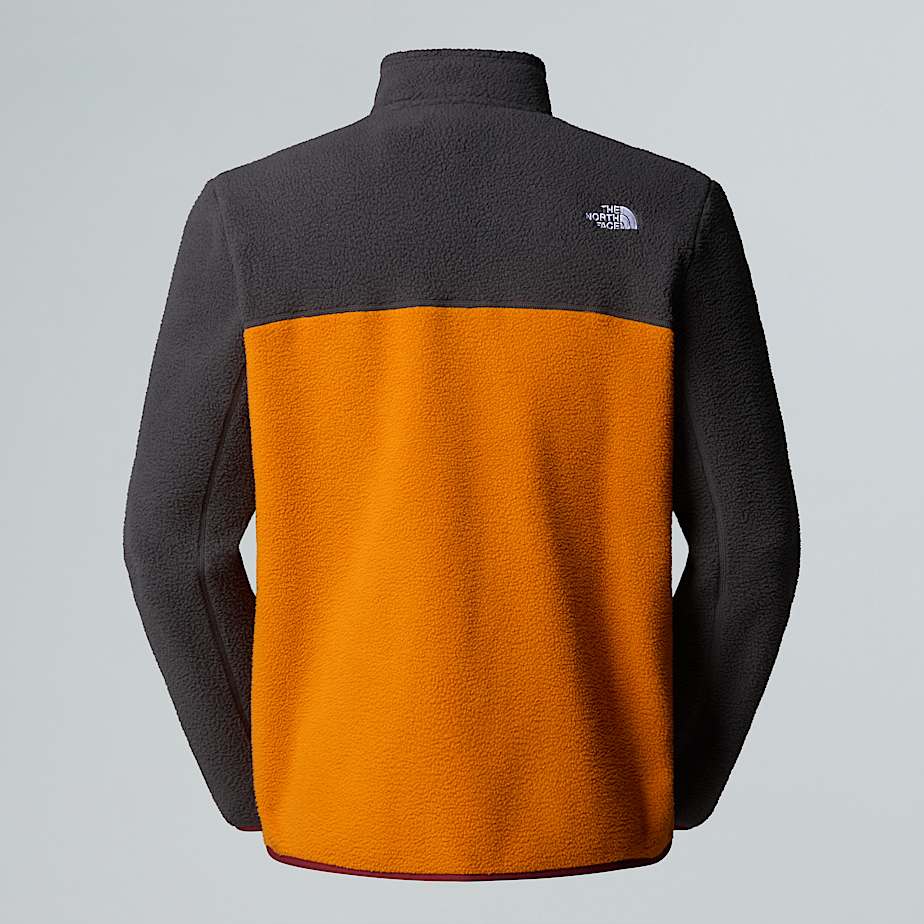 Yumiori Fleecejacke mit durchgehendem RV für Herren - 2