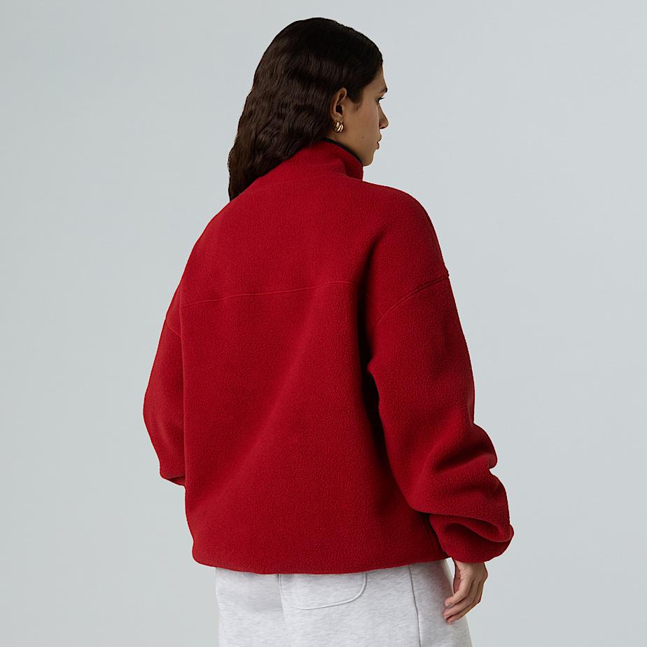 Unisex Red Box 1/2 Zip Fleece - 9