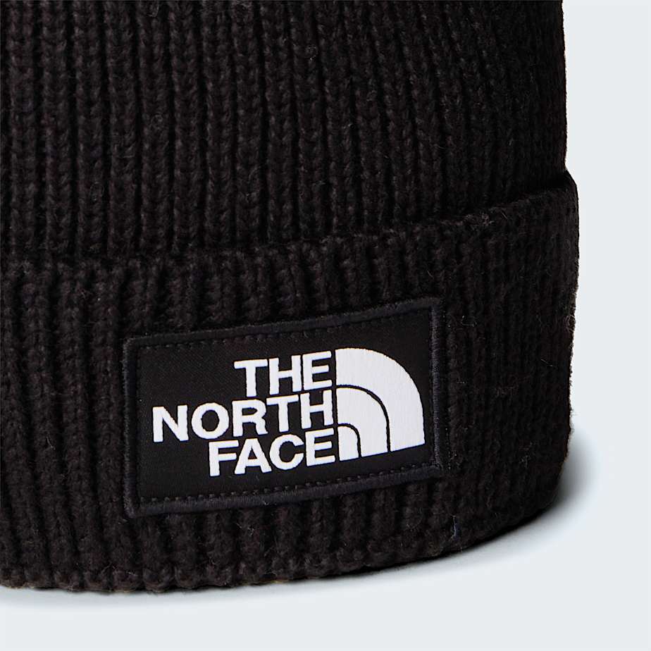 TNF Logo Box Beanie mit Bommel TNF TNF Black ALT2