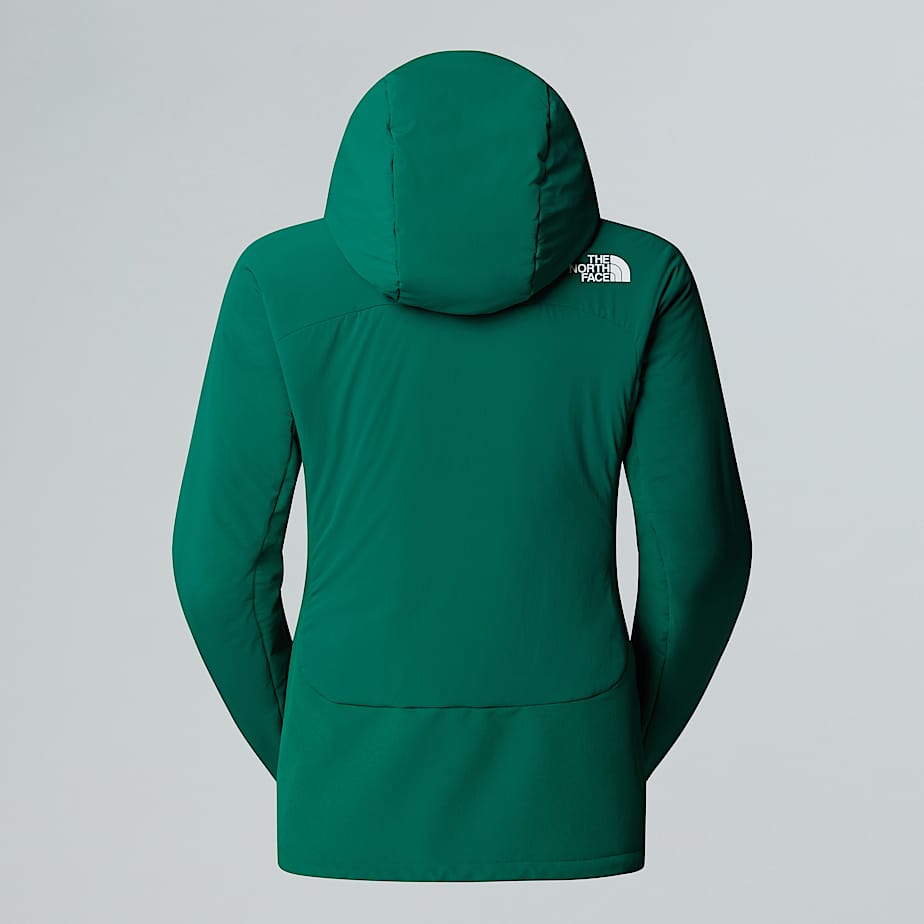 Womens Summit Casaval Hybrid Hooded Midlayer Hoodie TNF Evergreen ALT21