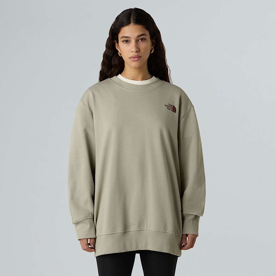 Vintage Postcard Relaxed Sweatshirt Unisex TNF ALT8