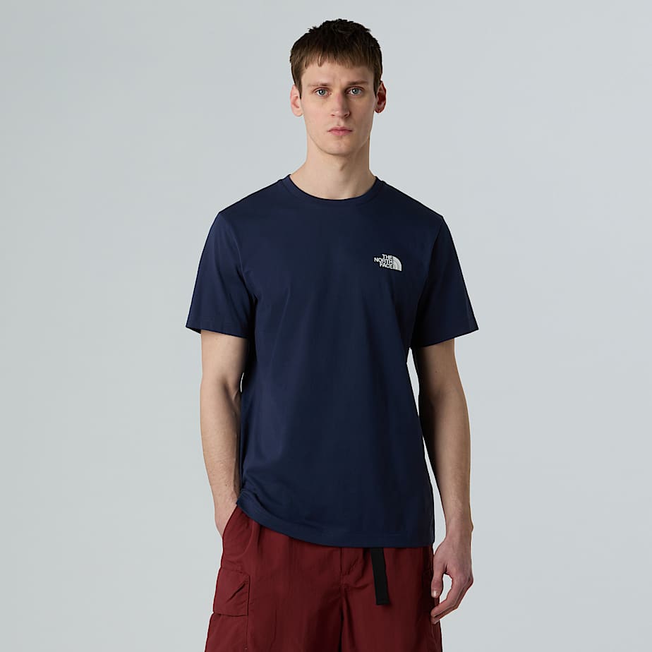 Simple Dome TShirt fr Herren TNF HERO