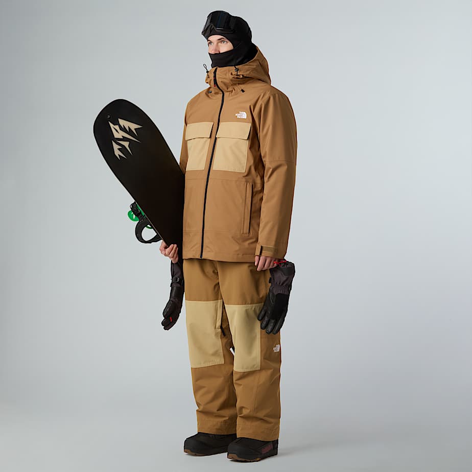 Fourbarrel Triclimate 3in1 Jacket M TNF Utility BrownKhaki Stone ALT5