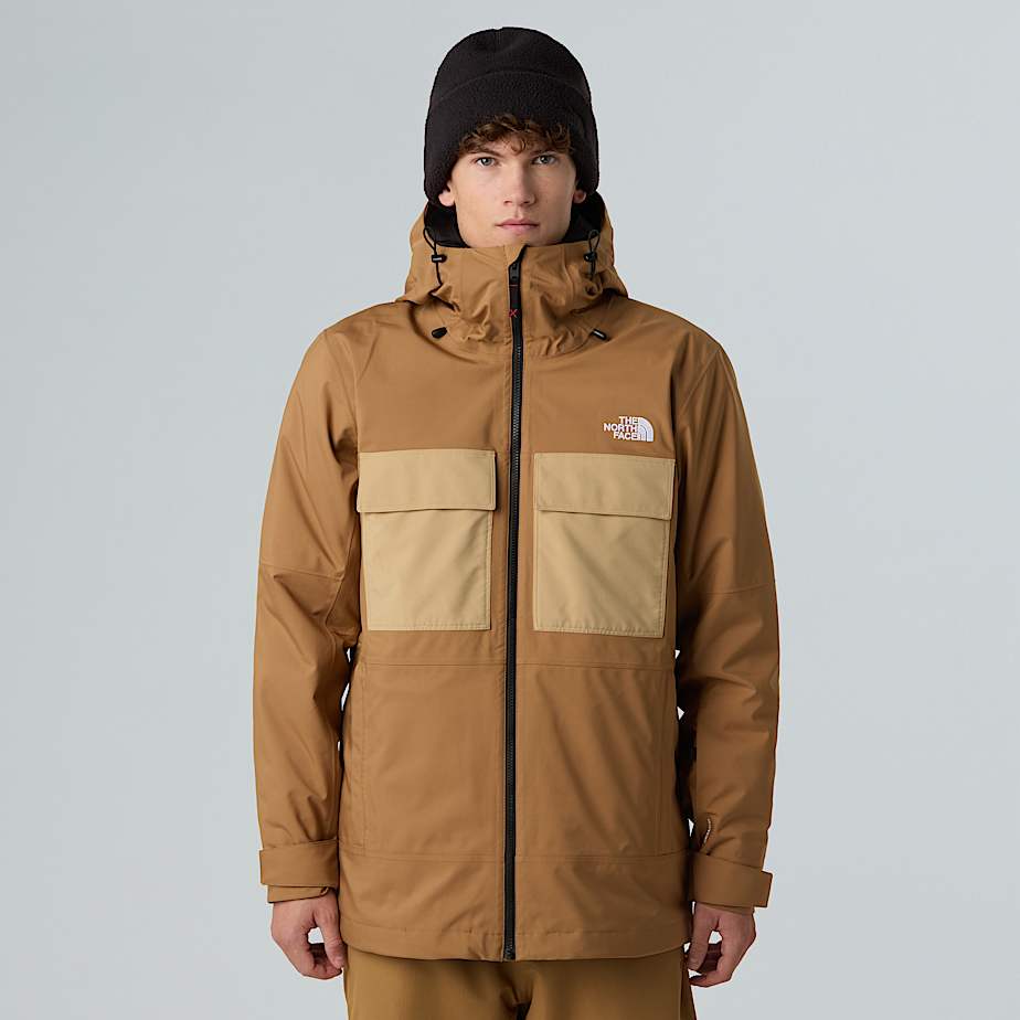 Fourbarrel Triclimate 3in1 Jacket M TNF Utility BrownKhaki Stone ALT6