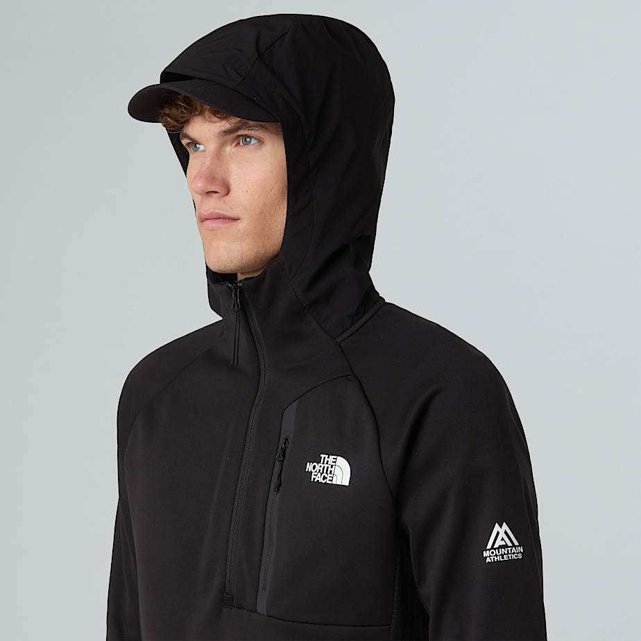 Mountain Athletics FleeceKapuzenjacke mit 14langem RV fr Herren TNF ALT3